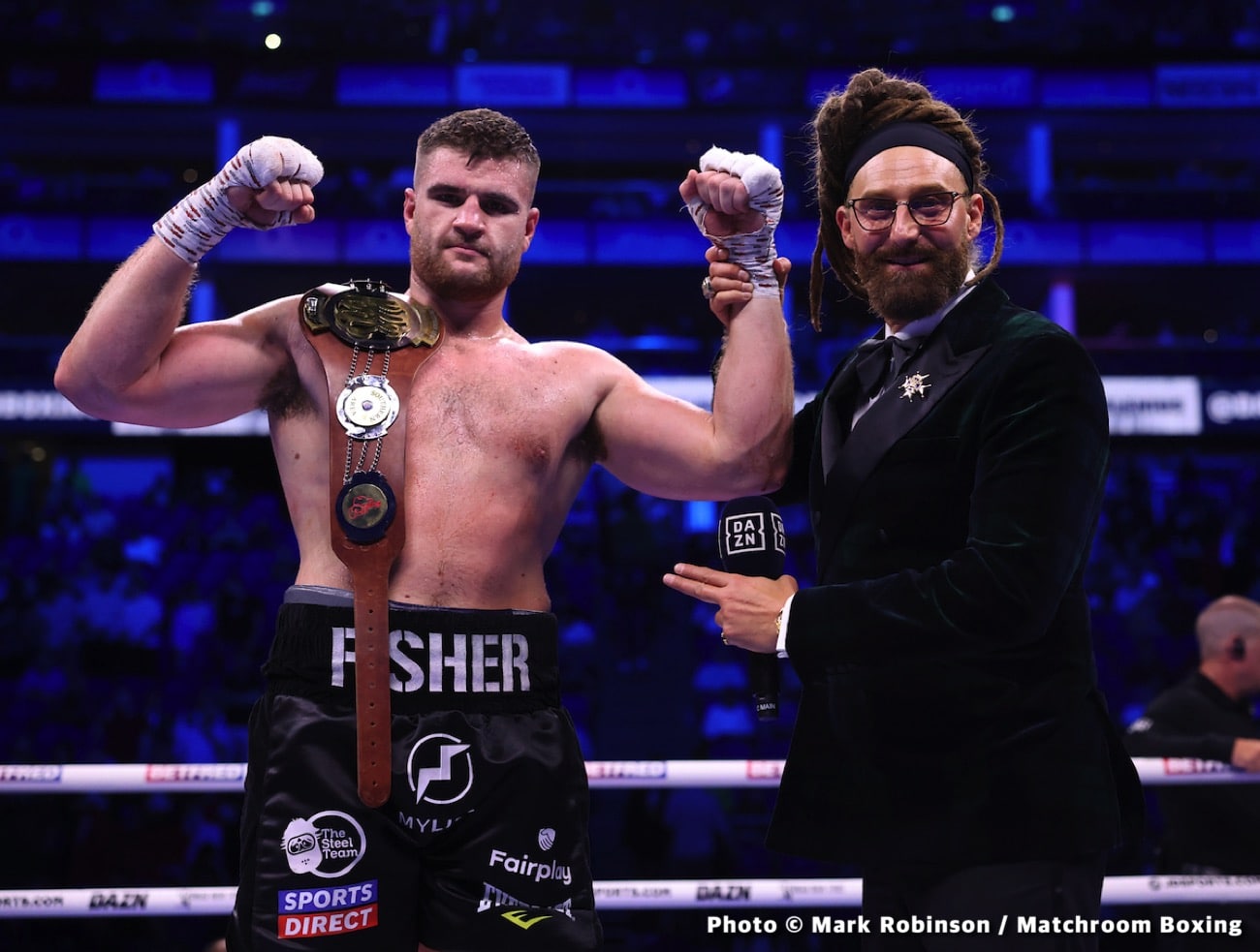 Boxing photo: Anthony Joshua, Demsey McKean, Derek Chisora, Filip Hrgovic, Robert Helenius image Boxing Tonight: Joshua vs. Helenius – Live Results