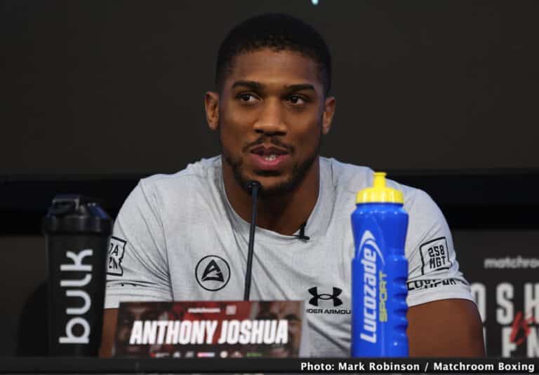 Anthony Joshua - Otto Wallin Fight Will Have A Rematch Clause