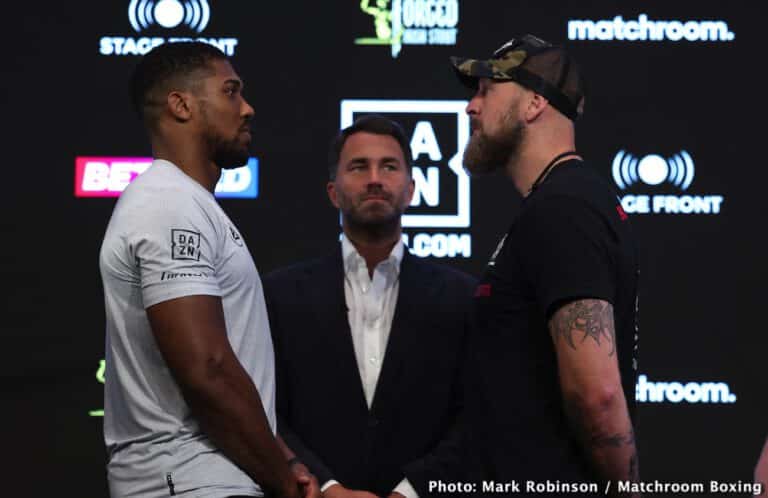 Anthony Joshua vs Robert Helenius Tonight: Start Time, TV & Streaming