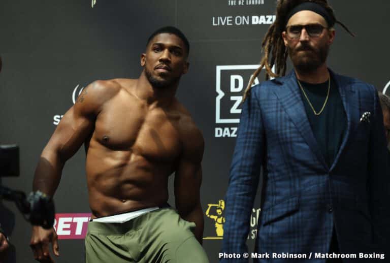 Hearn Says It Again: “100 Percent Joshua Would Fight Zhang”