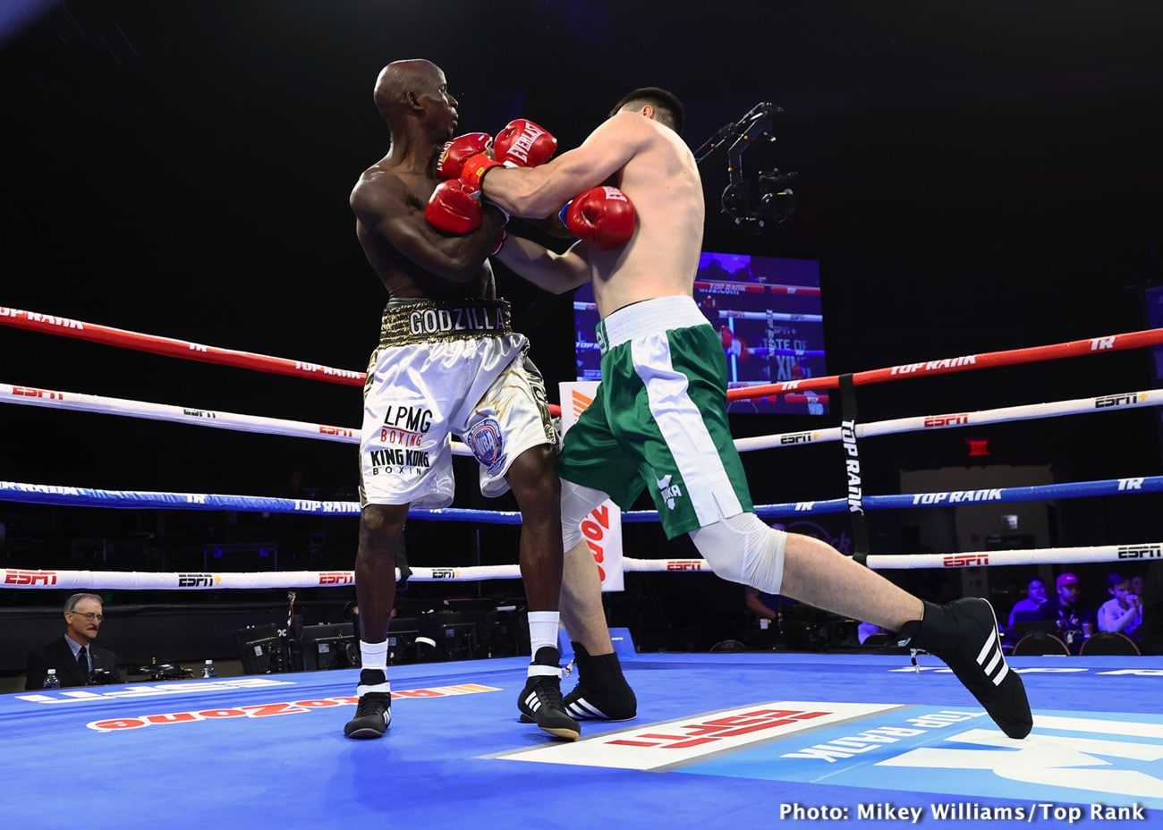 Boxing photo: Andriy Rudenko, Bakhodir Jalolov, Efe Ajagba, Jared Anderson, Zhan Kossobutskiy image Boxing Tonight: Anderson vs. Rudenko - Live Results