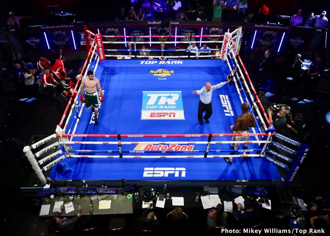 Boxing Fight Cards: December 18–21, 2024