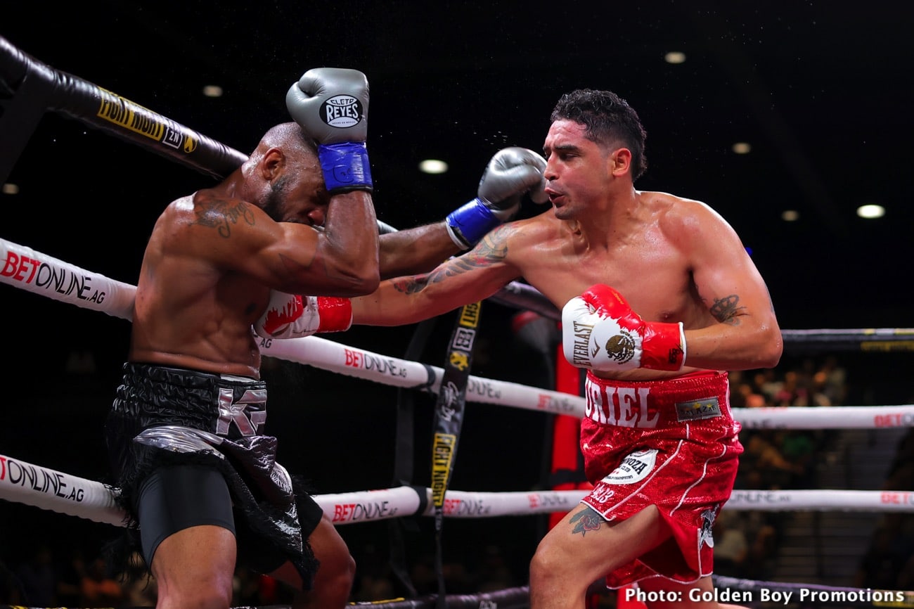 Boxing photo: Courtney Pennington, Raul Curiel image Raul Curiel defeats Courtney Pennington - Boxing Results