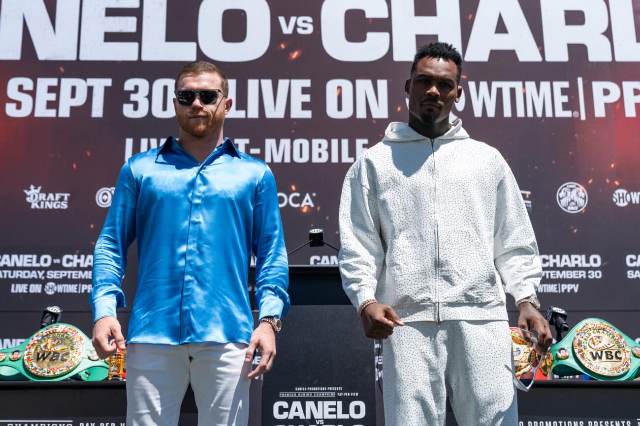 Boxing photo: Canelo Alvarez, Jermall Charlo image Canelo Alvarez vs Jermell Charlo: Start Time, Date, TV & Streaming