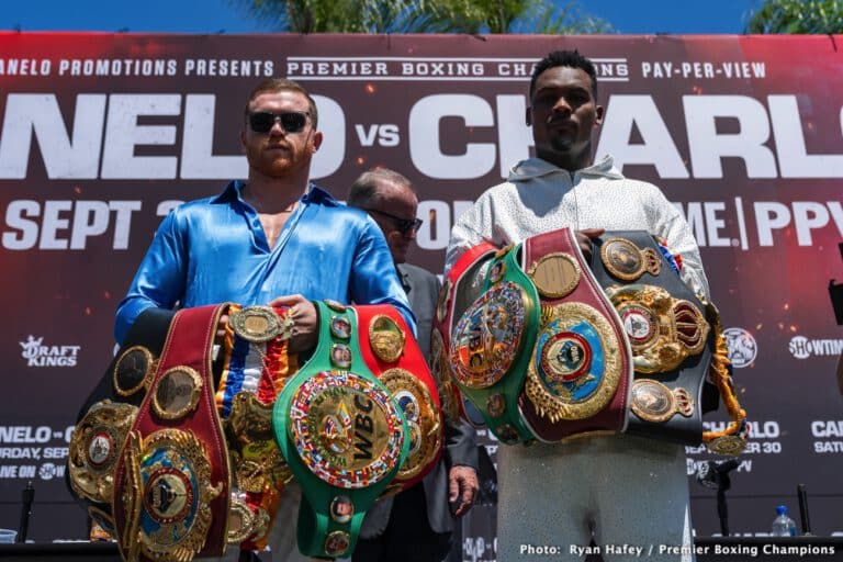 "Old Canelo" dominates Jermell Charlo says Erickson Lubin