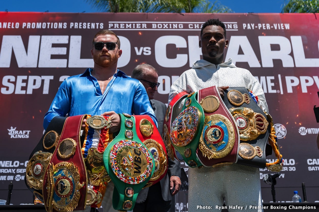 "Old Canelo" dominates Jermell Charlo says Erickson Lubin