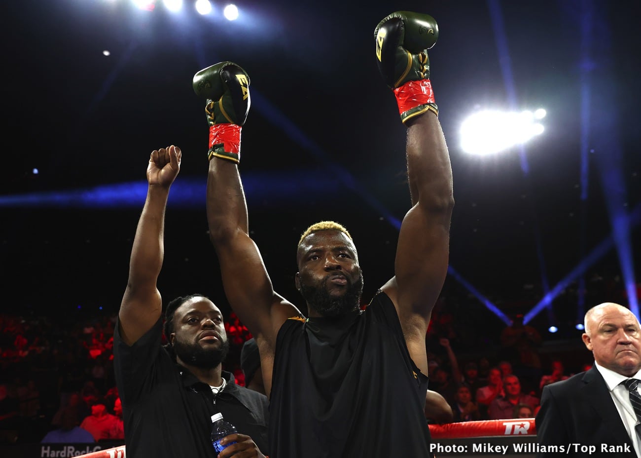 Boxing photo: Andriy Rudenko, Bakhodir Jalolov, Efe Ajagba, Jared Anderson, Zhan Kossobutskiy image Boxing Tonight: Anderson vs. Rudenko - Live Results