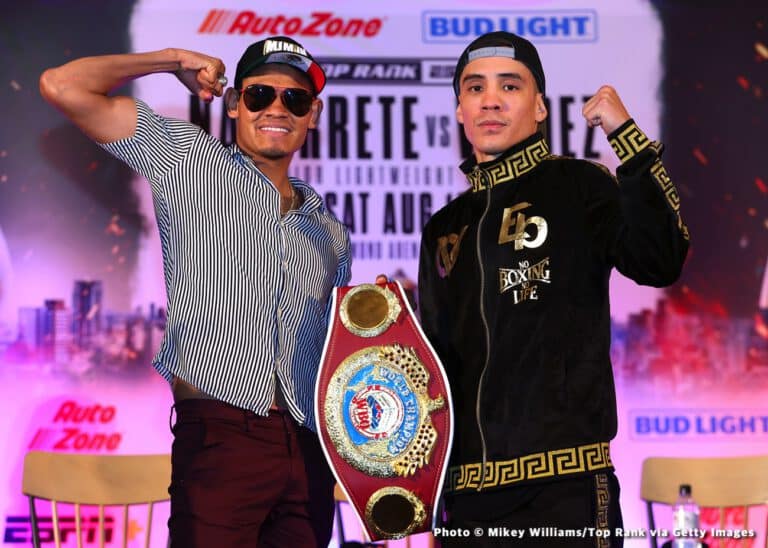 Emanuel Navarrete expects Oscar Valdez to come forward all night on Saturday