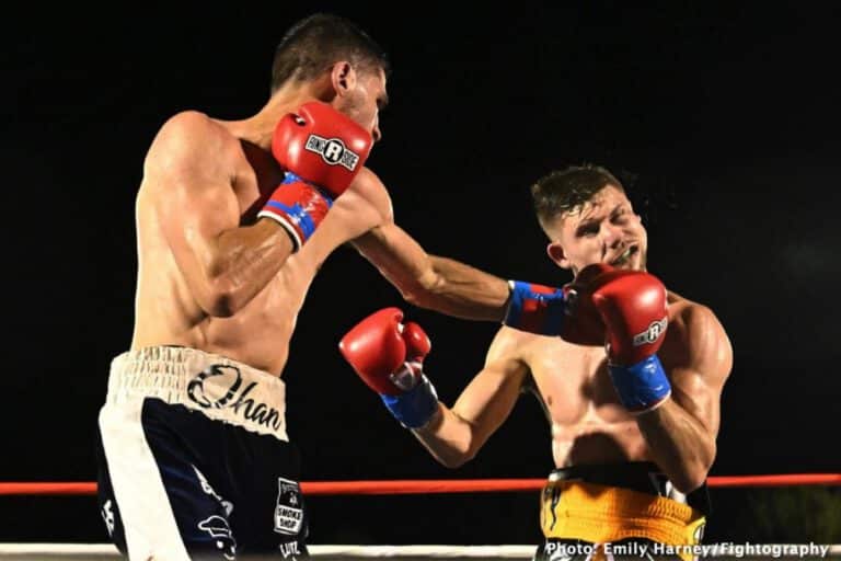 Mike Ohan Defeats Harry Gigliotti - Boxing Results