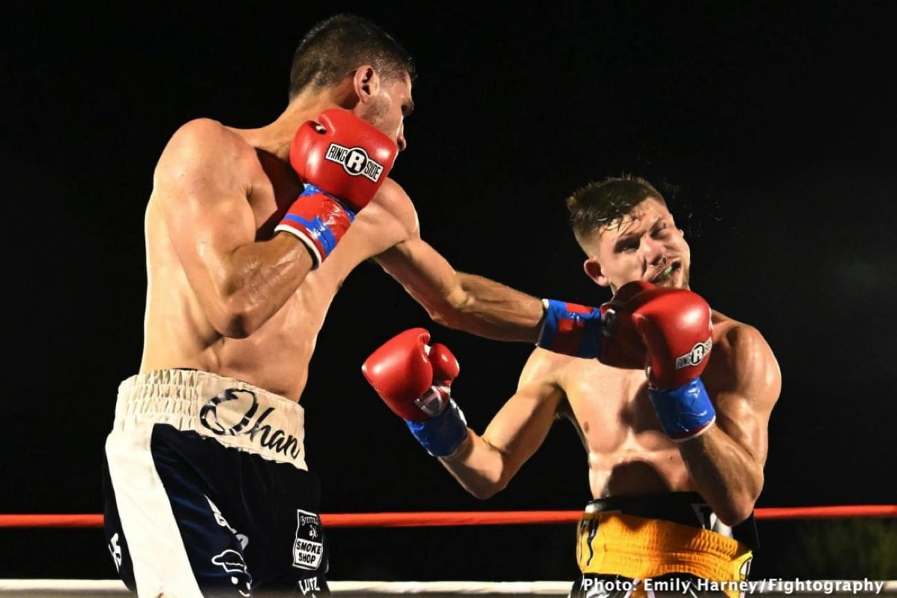 Mike Ohan Defeats Harry Gigliotti - Boxing Results