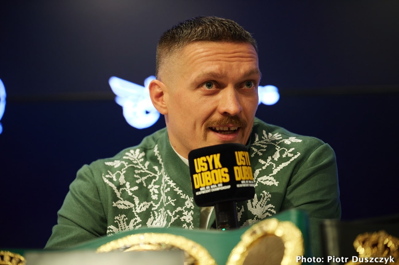 Boxing photo: Alexander Usyk, Daniel Dubois image Oleksandr Usyk vs Daniel Dubois Tonight: Start Time, TV & Streaming