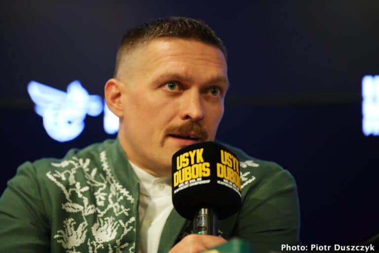 Usyk Says He “Might Go Back To Cruiserweight” After He Defeats Tyson Fury