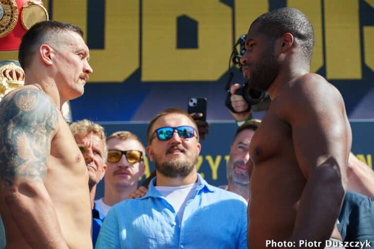 Boxing Tonight: Daniel Dubois needs miracle against Usyk