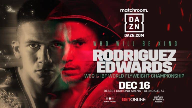 Sunny Edwards "will terrorize" Jesse 'Bam' Rodriguez on December 16th says Eddie Hearn