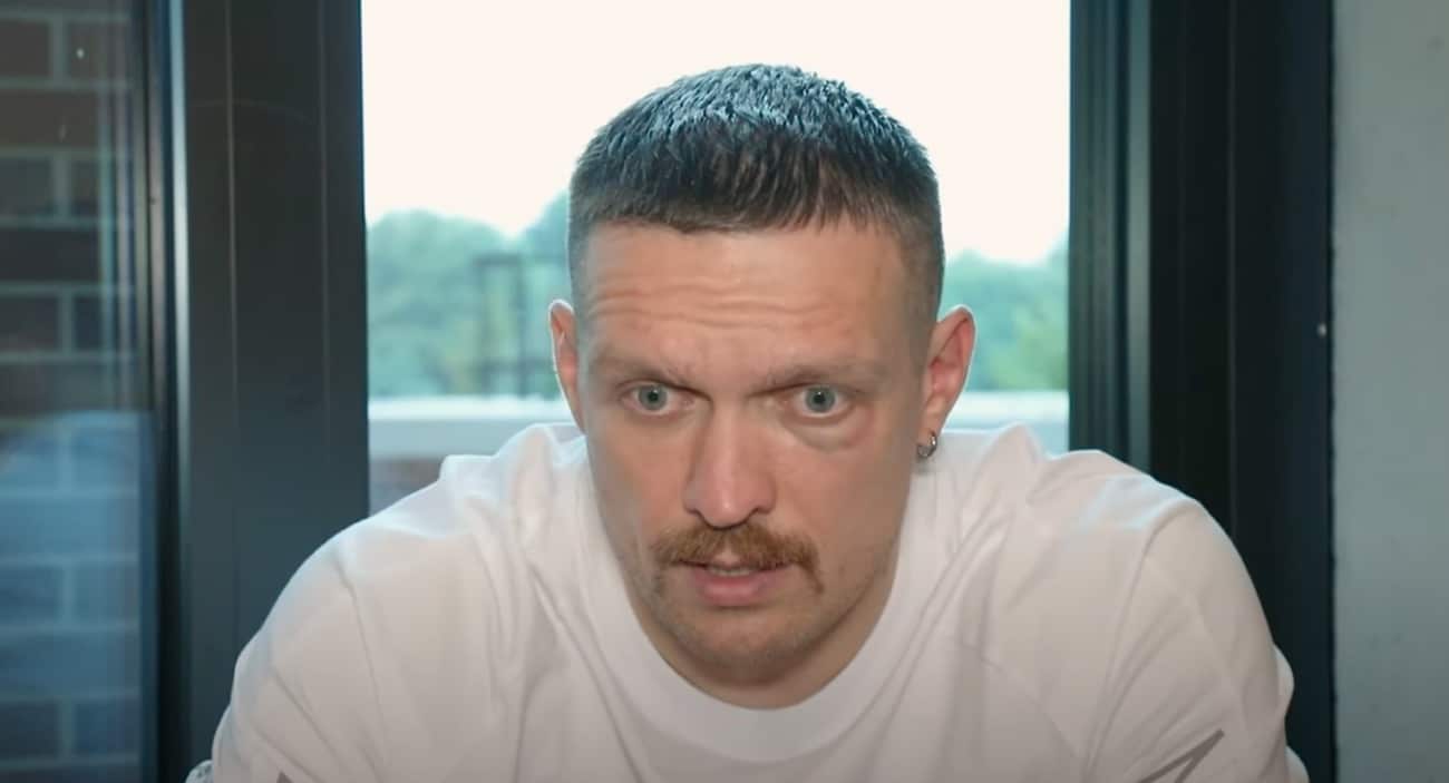 Oleksandr Usyk opens on Dubois 'low blow'