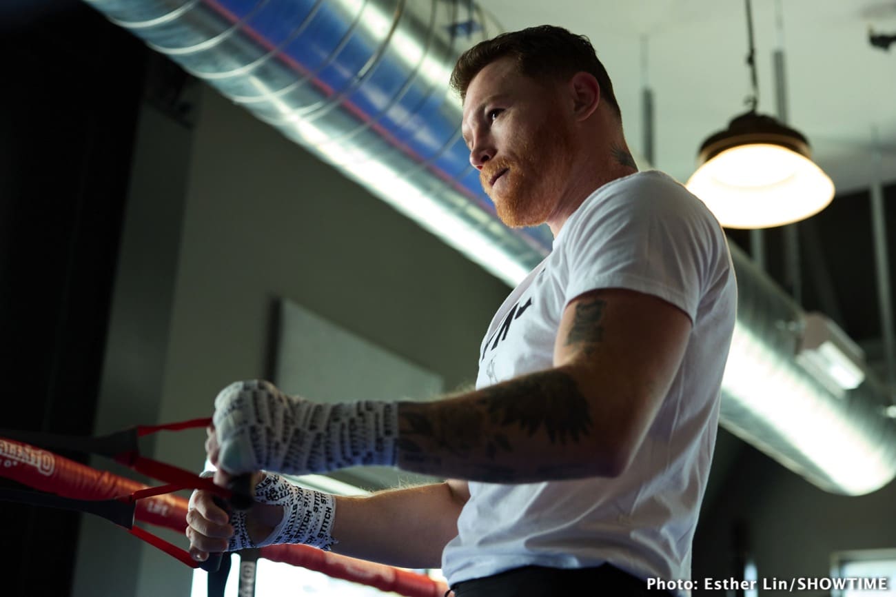 Boxing photo: Canelo Alvarez, Jermell Charlo image Canelo Alvarez says Jermell Charlo has been underestimating his ability