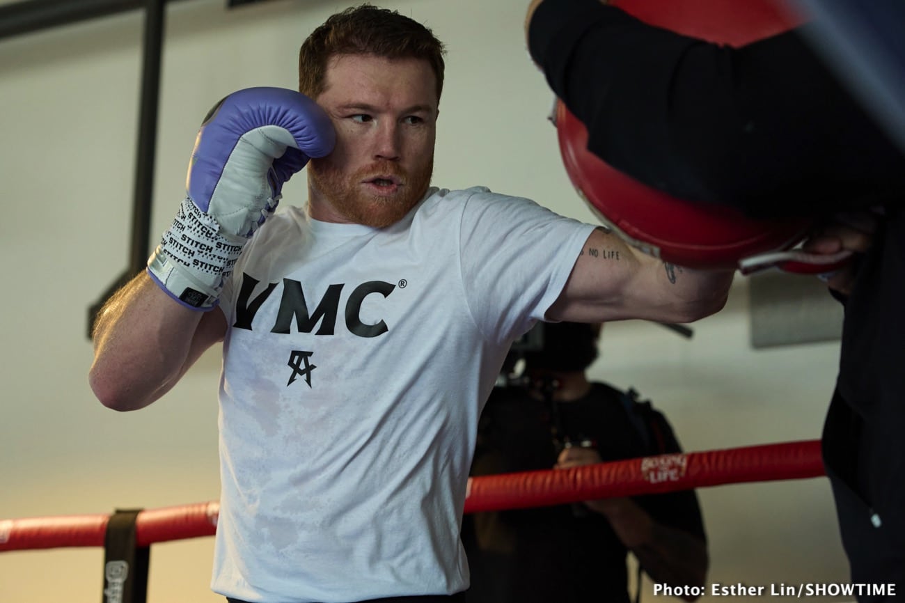 Boxing photo: Canelo Alvarez, Jermell Charlo image Canelo Alvarez says Jermell Charlo has been underestimating his ability