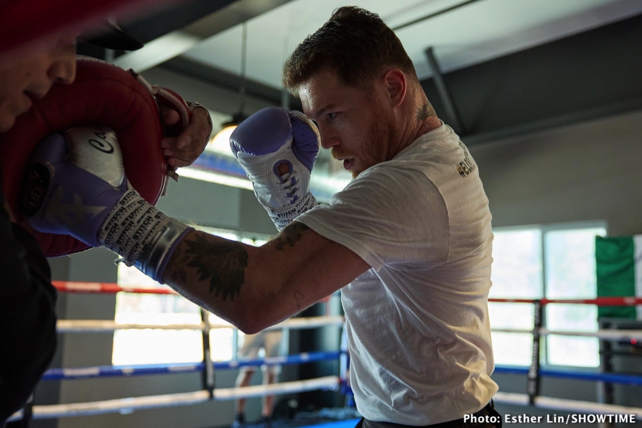 Boxing photo: Canelo Alvarez, Jermell Charlo image Canelo Alvarez says Jermell Charlo has been underestimating his ability