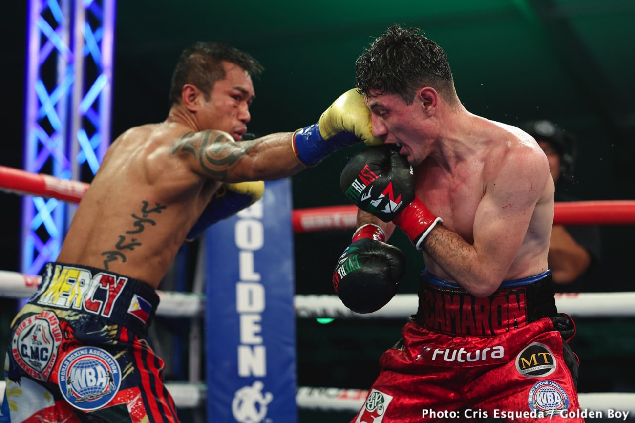 Boxing photo: Mercito Gesta, William Zepeda image William Zepeda destroys Mercito Gesta in six round KO - Boxing results