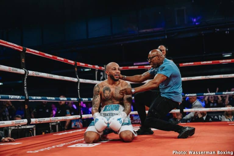 Arthur climbs off canvas to stop Suarez in dramatic IBO clash - Boxing Results