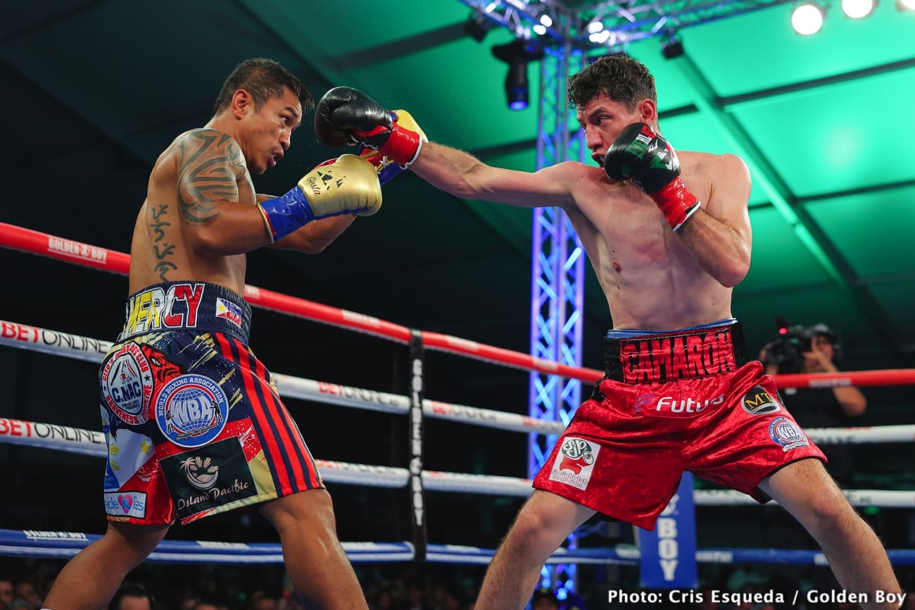Boxing photo: Mercito Gesta, William Zepeda image William Zepeda destroys Mercito Gesta in six round KO - Boxing results