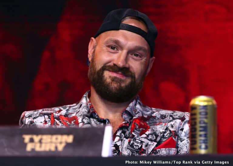 Tyson Fury vs. Oleksandr "heating up" for 2024 in Saudi Arabia