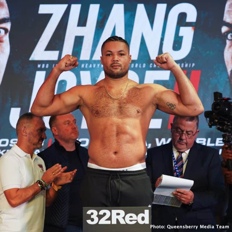 Joe Joyce And Dillian Whyte back in action this weekend