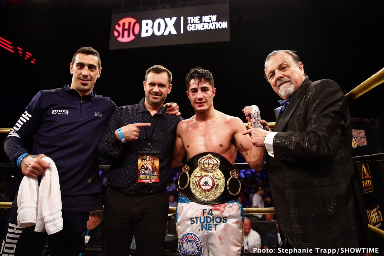 Boxing photo: Rafael Pedroza, Ramon Cardenas image Ramon Cardenas KOs Rafael Pedroza - Boxing Results