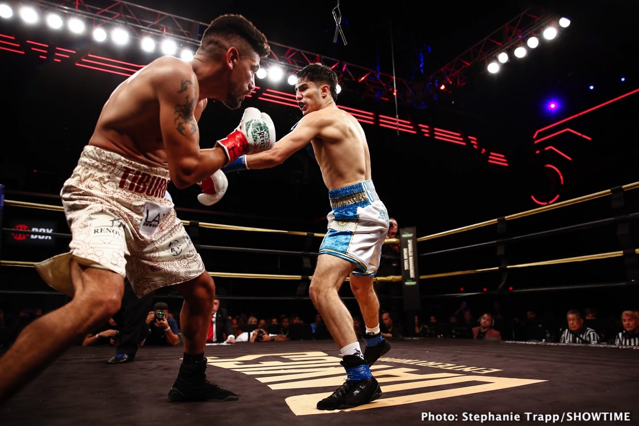 Boxing photo: Rafael Pedroza, Ramon Cardenas image Ramon Cardenas KOs Rafael Pedroza - Boxing Results