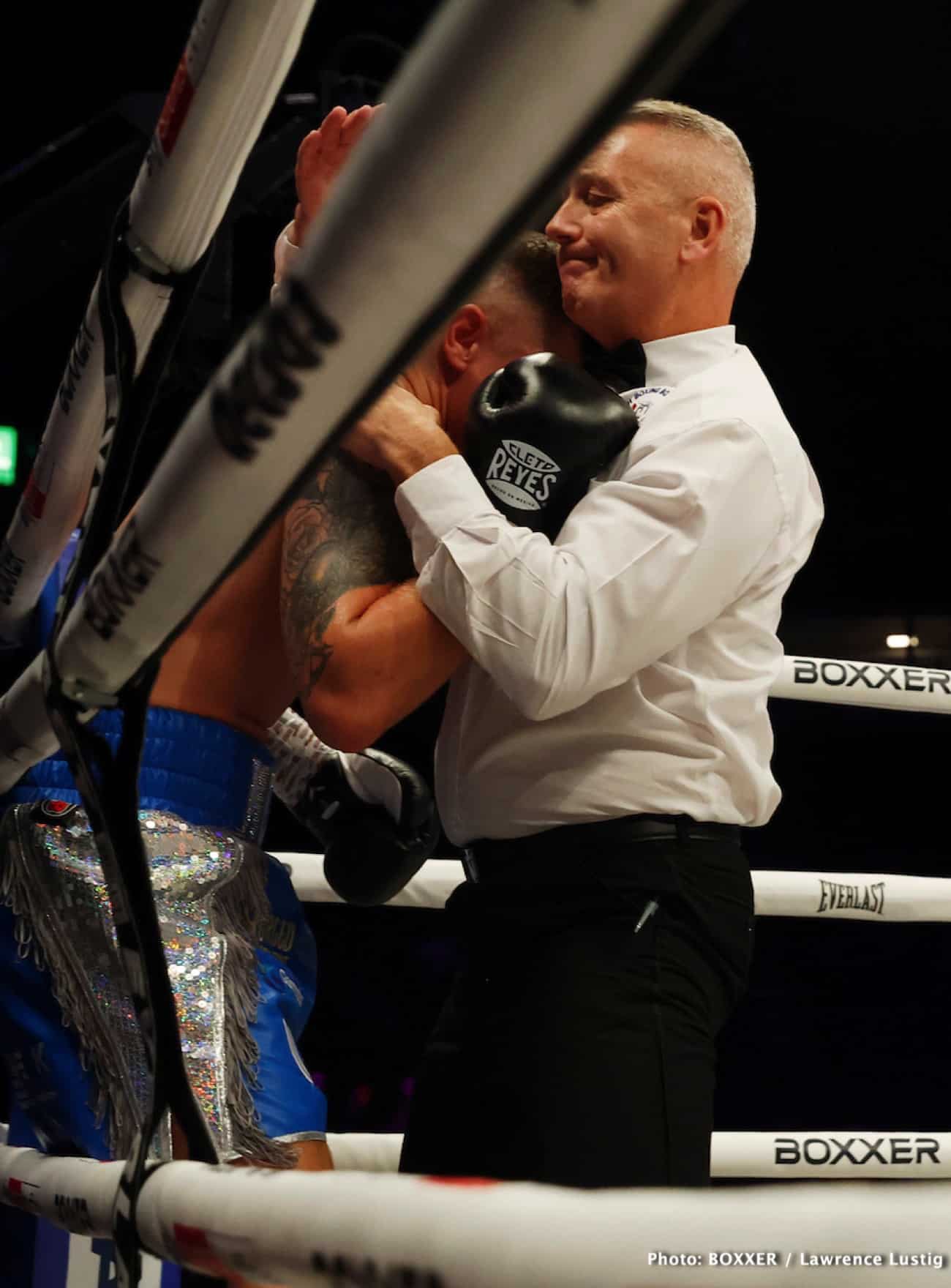 Boxing photo: Florian Marku image Florian Marku Blasts Out Dylan Moran In A Round - Boxing Results