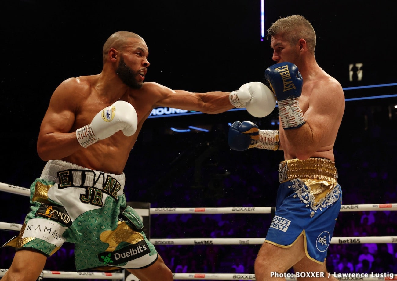 Chris Eubank Jr. stops Liam Smith in 10th round TKO - Boxing Results