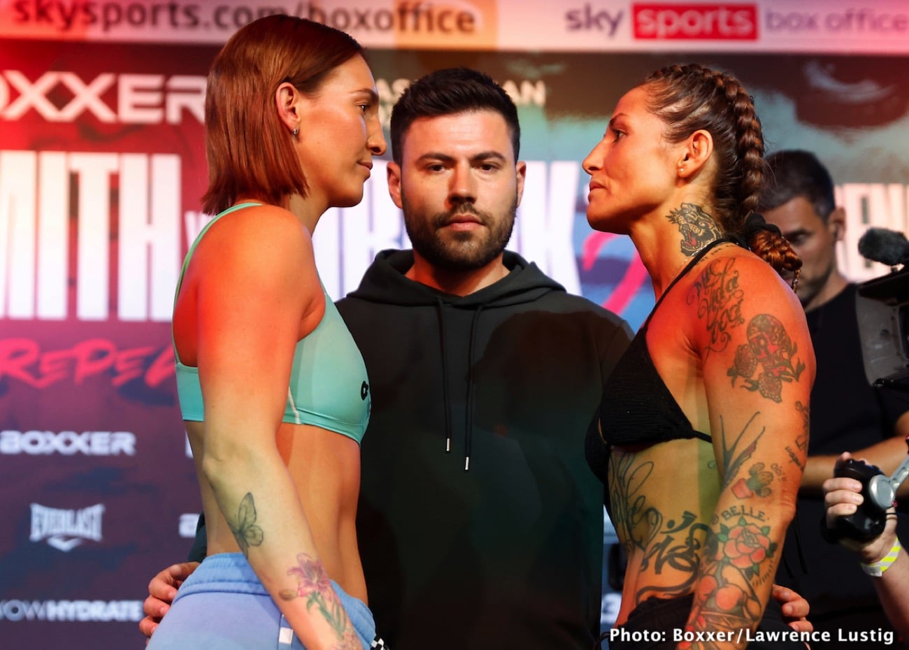 Smith vs. Eubank Jr. Official ESPN+ / Sky Sports Weights