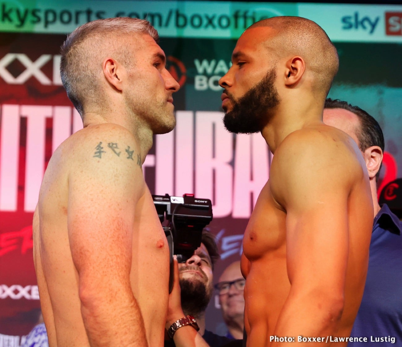 Smith vs. Eubank Jr. Official ESPN+ / Sky Sports Weights