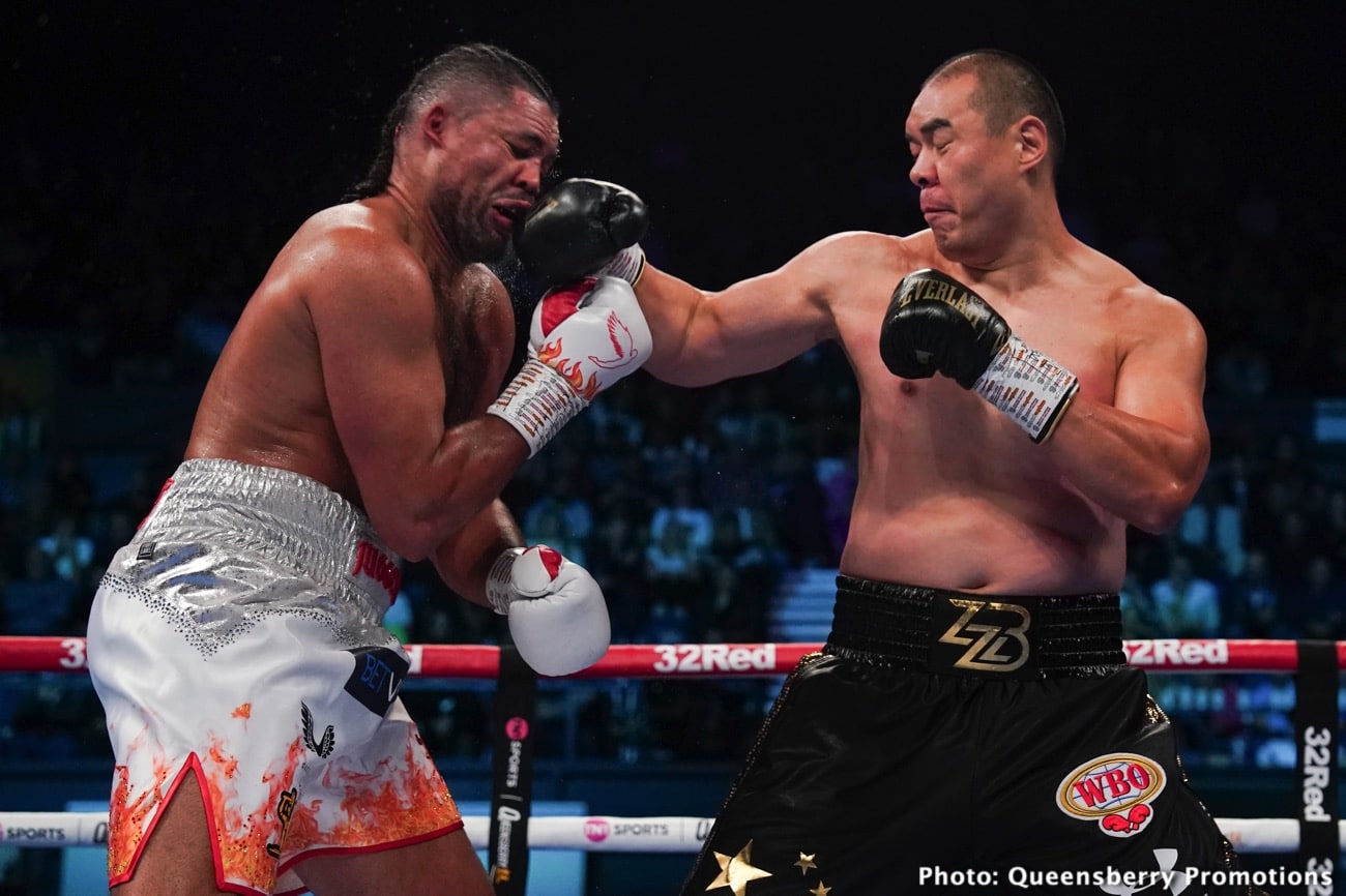 Zhilei Zhang Is “Second-Best Heavyweight On The Planet Behind Usyk” Says Zhang's Manager Lane