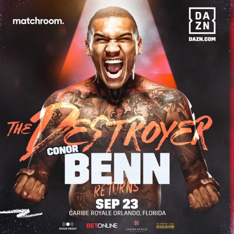 Conor Benn's Ring Return Official For Saturday Night In Orlando, Will Face Rodolfo Orozco