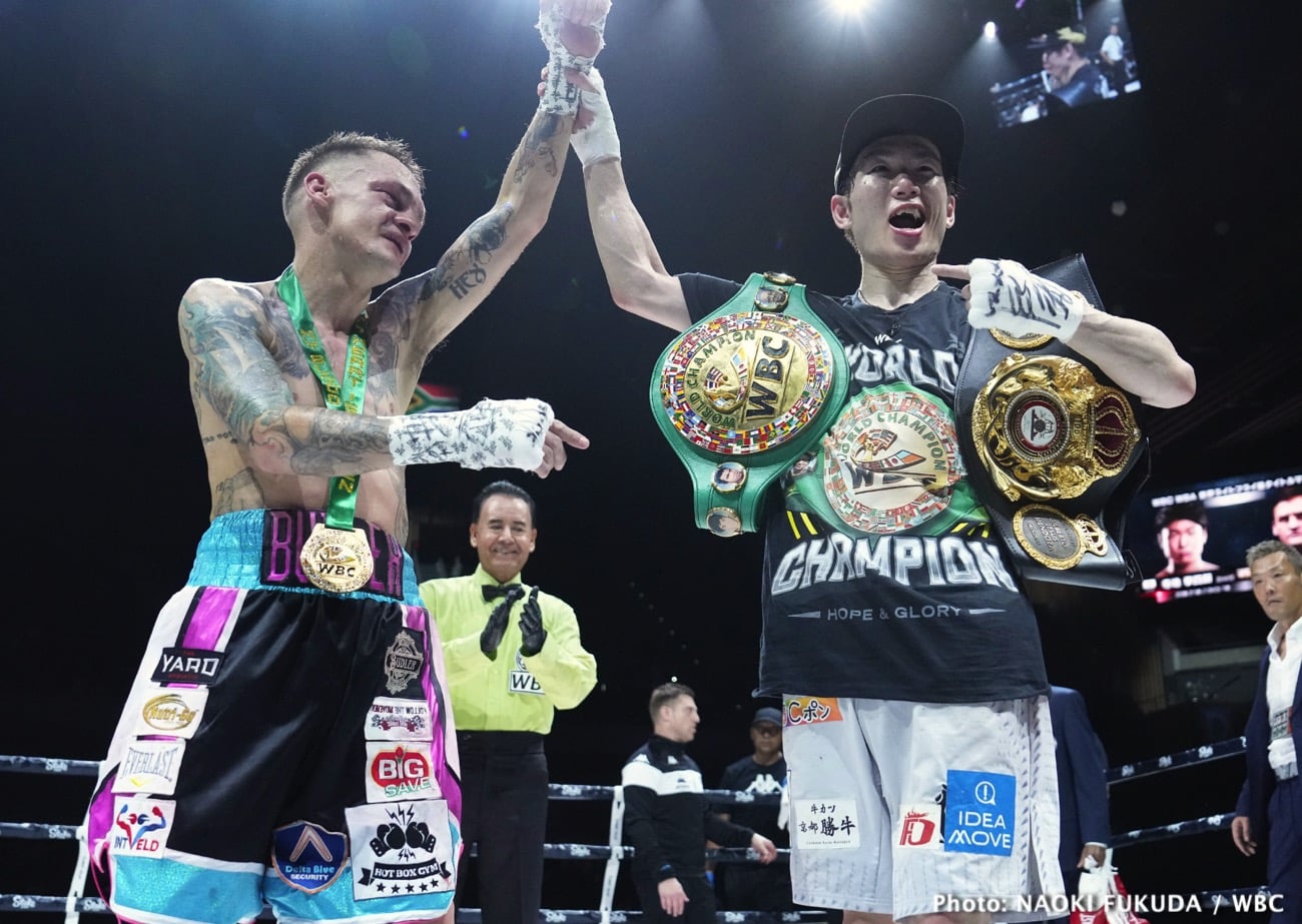 Boxing photo: Kenshiro Teraji image Kenshiro Teraji Stops Hekkie Budler In Ninth Round - Boxing Results