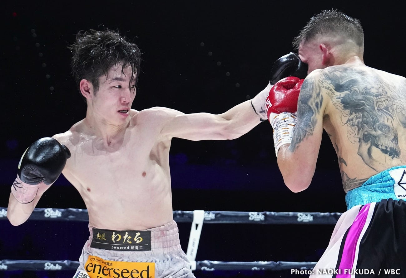Boxing photo: Kenshiro Teraji image Kenshiro Teraji Stops Hekkie Budler In Ninth Round - Boxing Results