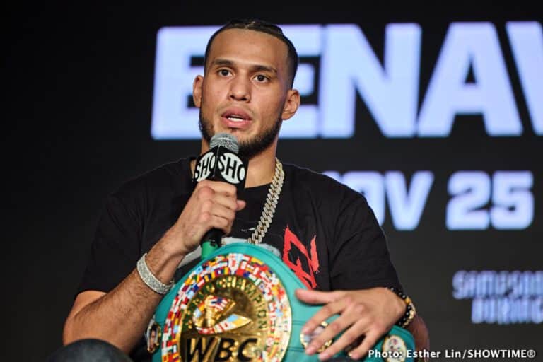 David Benavidez Says He Was Offered A Fight With Terence Crawford At 160: “I Can't Make 160”