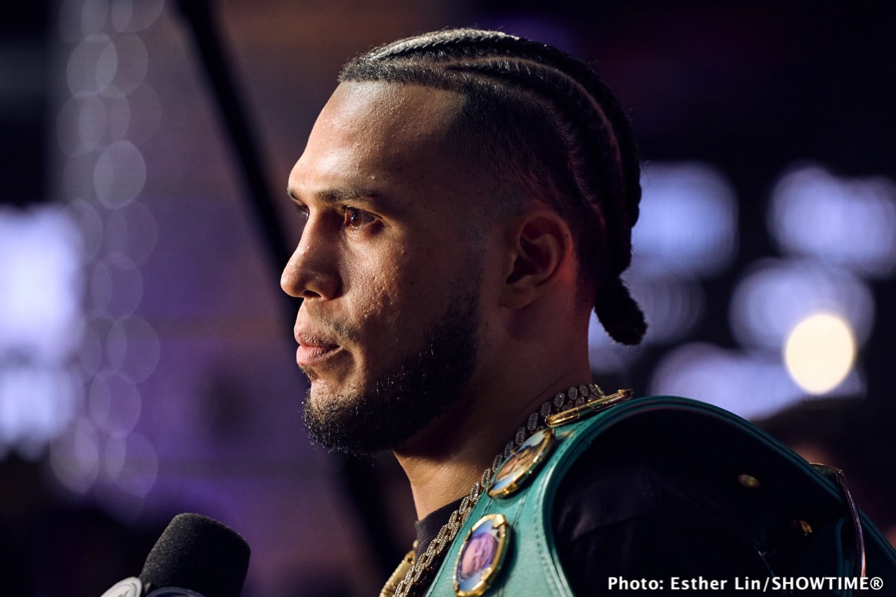 David Benavidez on Canelo Alvarez: "I'm going to take all belts"