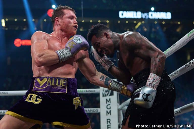 Canelo Alvarez defeats Jermell Charlo in one-sided fight - Boxing results