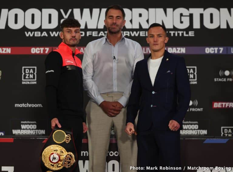 Josh Warrington vs Leigh Wood: Start Time, Date, TV & Streaming