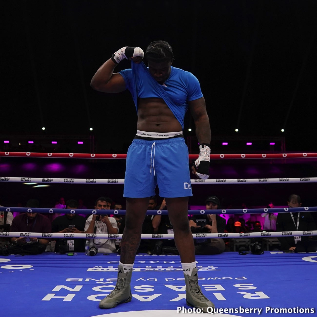 David Adeleye vs. Jeamie TKV: Anger, Threats, And A Table Flip At Today’s Heavyweight Presser