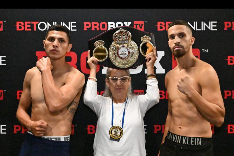 Pablo Cesar Cano Halts A Very Game Zachary Ochoa In Midweek ProBox Thriller - Boxing results