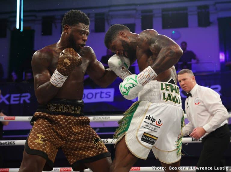 Isaac Chamberlain Decisions Mikael Lawal - Boxing Results