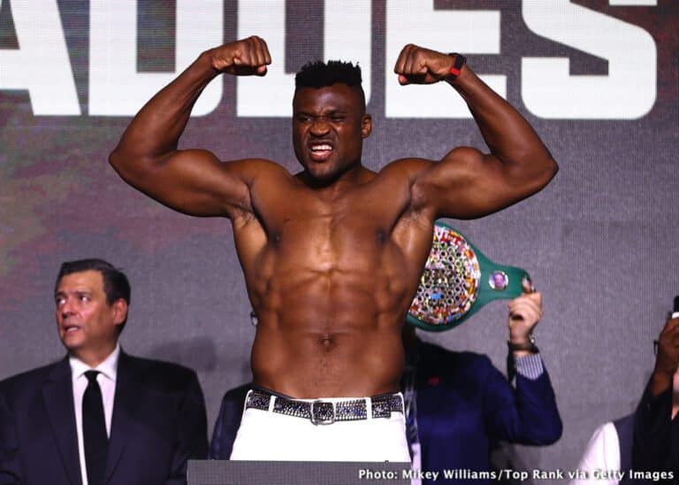 Anthony Joshua vs.Francis Ngannou done deal: Hype or Heresy?