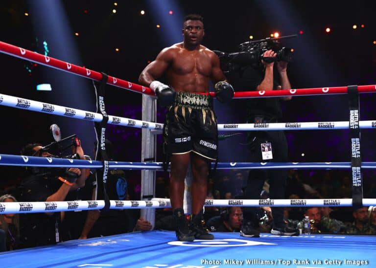 Francis Ngannou: "I believe I won this fight!"