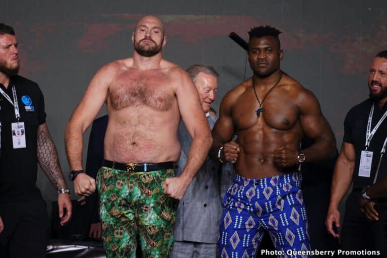 Paulie Malignaggi expects Fury to attack Ngannou to try and stop him early