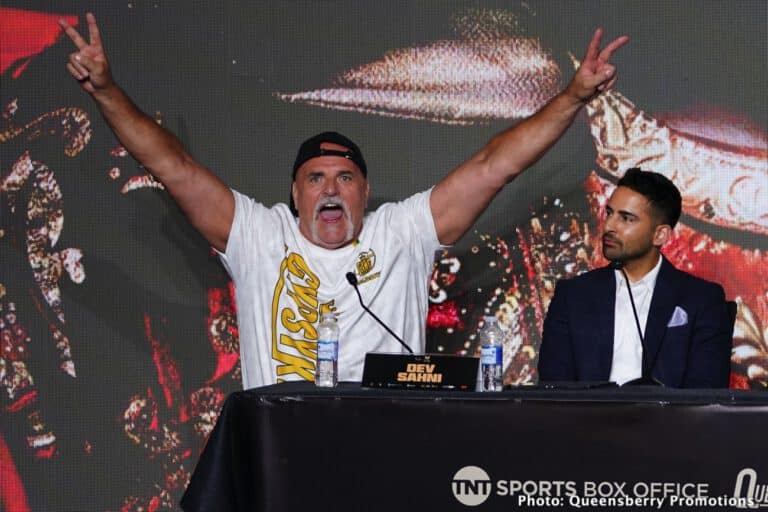 John Fury wants Mike Tyson fight in Saudi Arabia, calls him out during Fury-Ngannou final press conference