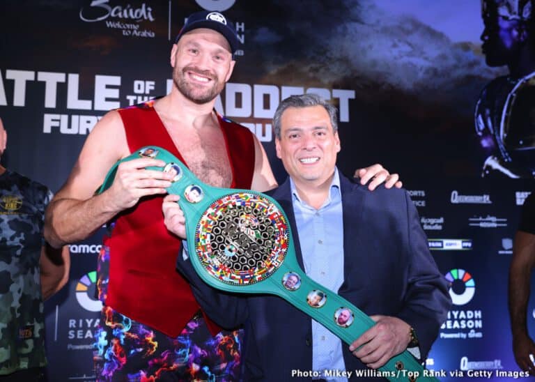 Sulaiman Says Boxing Needs Video Tech, Will Push For Instant Replays For Fury-Usyk Fight