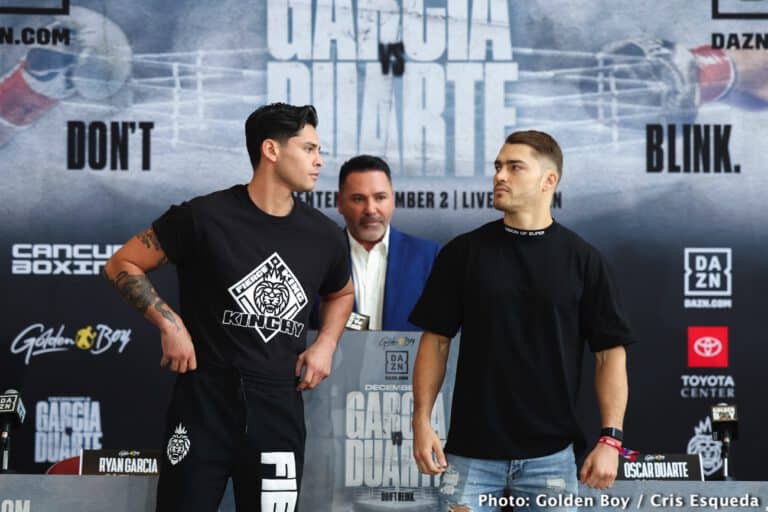 Ryan Garcia vs. Oscar Duarte: date, time, how to watch
